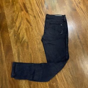 Rag & Bone dark grey skinny jeans